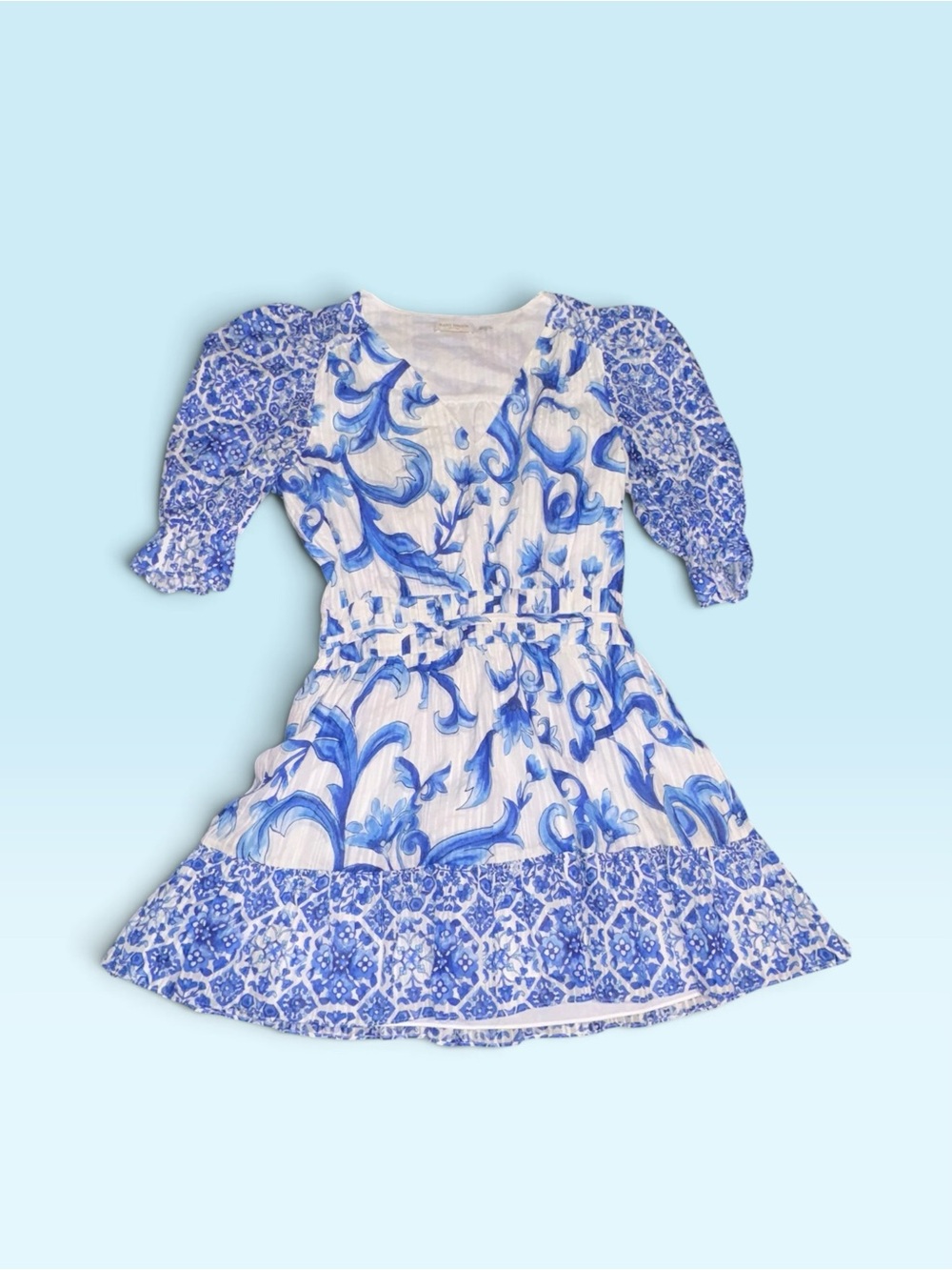 Ramy Brook Susan V-Neck Mini Dress Size L MSRP $395 - Picture 8 of 10